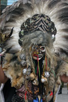 Danseurs de Tobas au carnaval d'Oruro