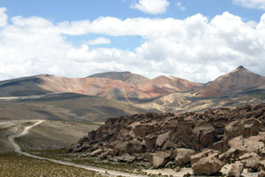 Paysage desertique chilien