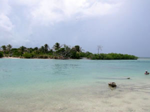 Amérique Centrale, Caraïbes, Belize, plage