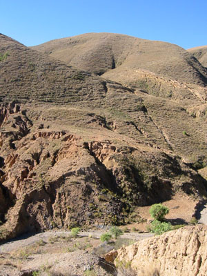 Bolivia, Sivingani, paisaje de montana