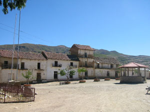 Bolivie, Vila Vila, place du village