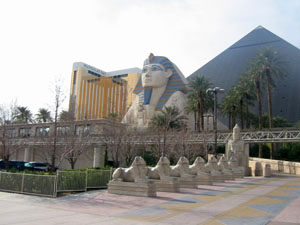 USA, Las Vegas, casino Louxor